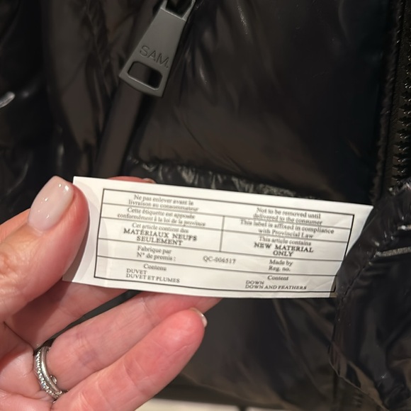 SAM down jacket. - Picture 6 of 6